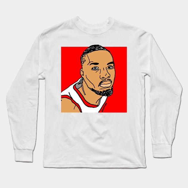 Dame Victory Stare Meme Long Sleeve T-Shirt by sketchnkustom